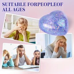 AiSiXin Heart Sugar Ball purple packaging presents gift-ready design