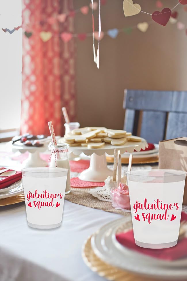 Aisosiks Galentines Squad Cups printed design for photos and decor