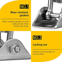Aisto wood and concrete mounting screws and bolts for secure anchors