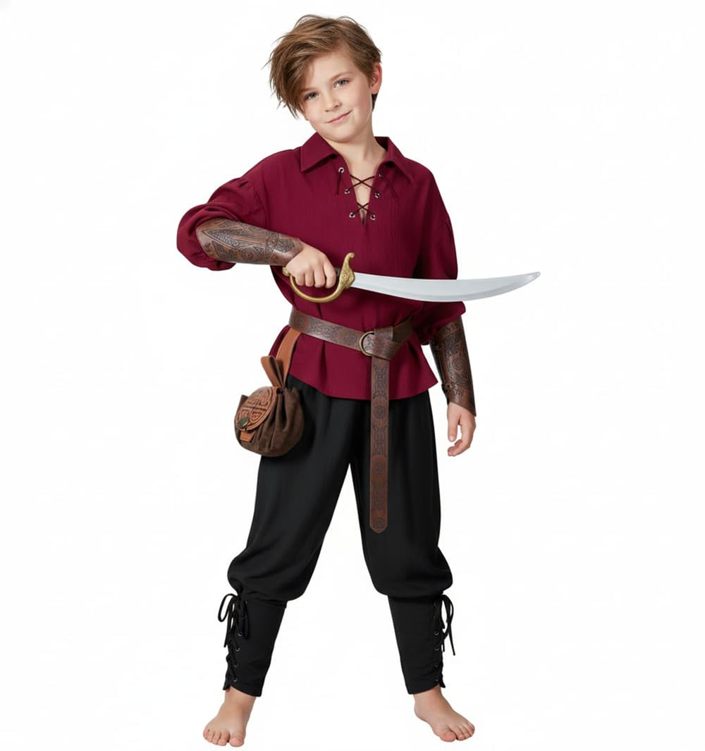 AITIPOO child wearing the costume for a lively cosplay moment