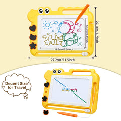 AiTuiTui board includes stamp shapes for organized, imaginative art.