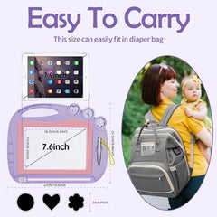 AiTuiTui travel-size drawing board in car or trip setting