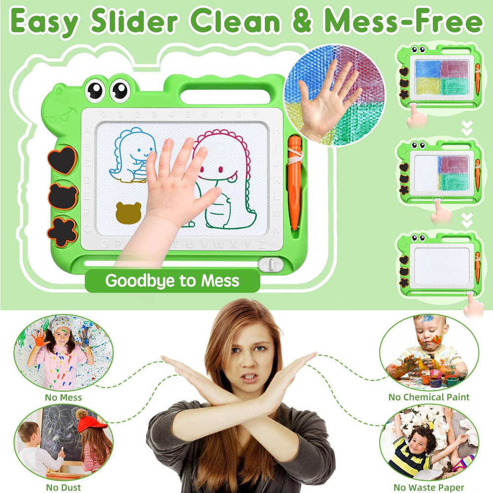 AiTuiTui travel-friendly board with handle is ideal for on-the-go doodling.