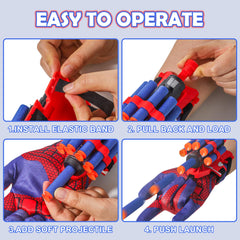 AIUAZA plastic materials and breathable glove design support comfortable wear