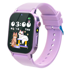 AIWIEP Kids Smart Watch front view with kid-friendly design for daily wear