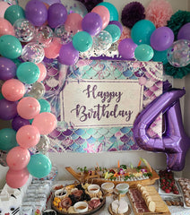 Aiwolf balloon ribbon accents show finishing touches