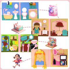 AIXMEET Montessori-inspired activities set, promotes self-directed exploration and problem-solving during play.