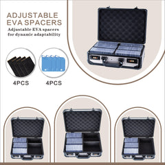 AIYEONE storage box in use for organizing a card collection
