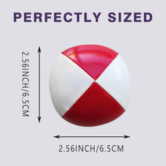 AIYIWREATH juggling ball 3-pack no-bounce design for steady throws