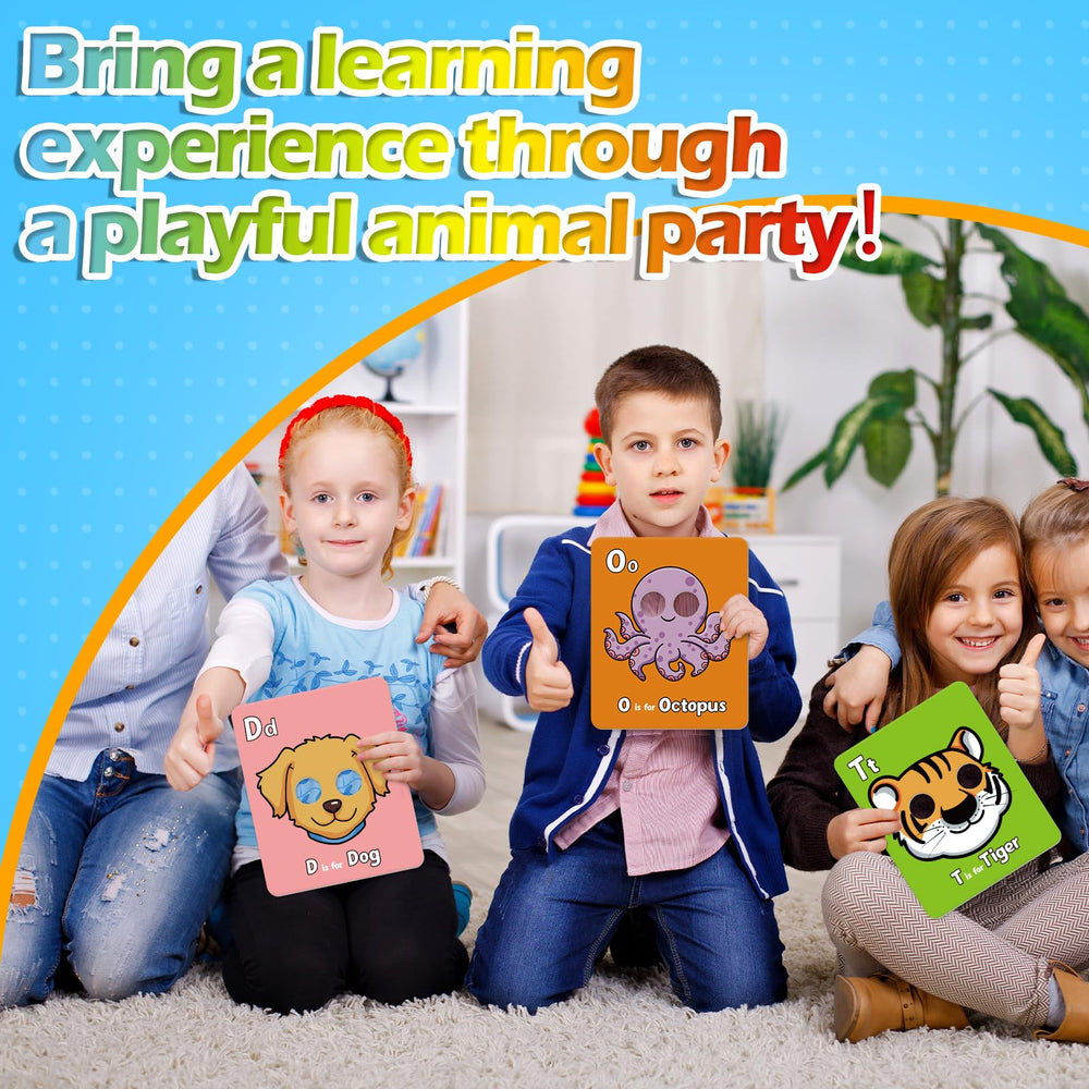 Aizweb alphabet animal mask cat promotes hands-on exploration of letters