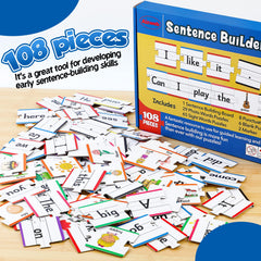 Aizweb dry-erase markers and eraser for reusable sentence practice.