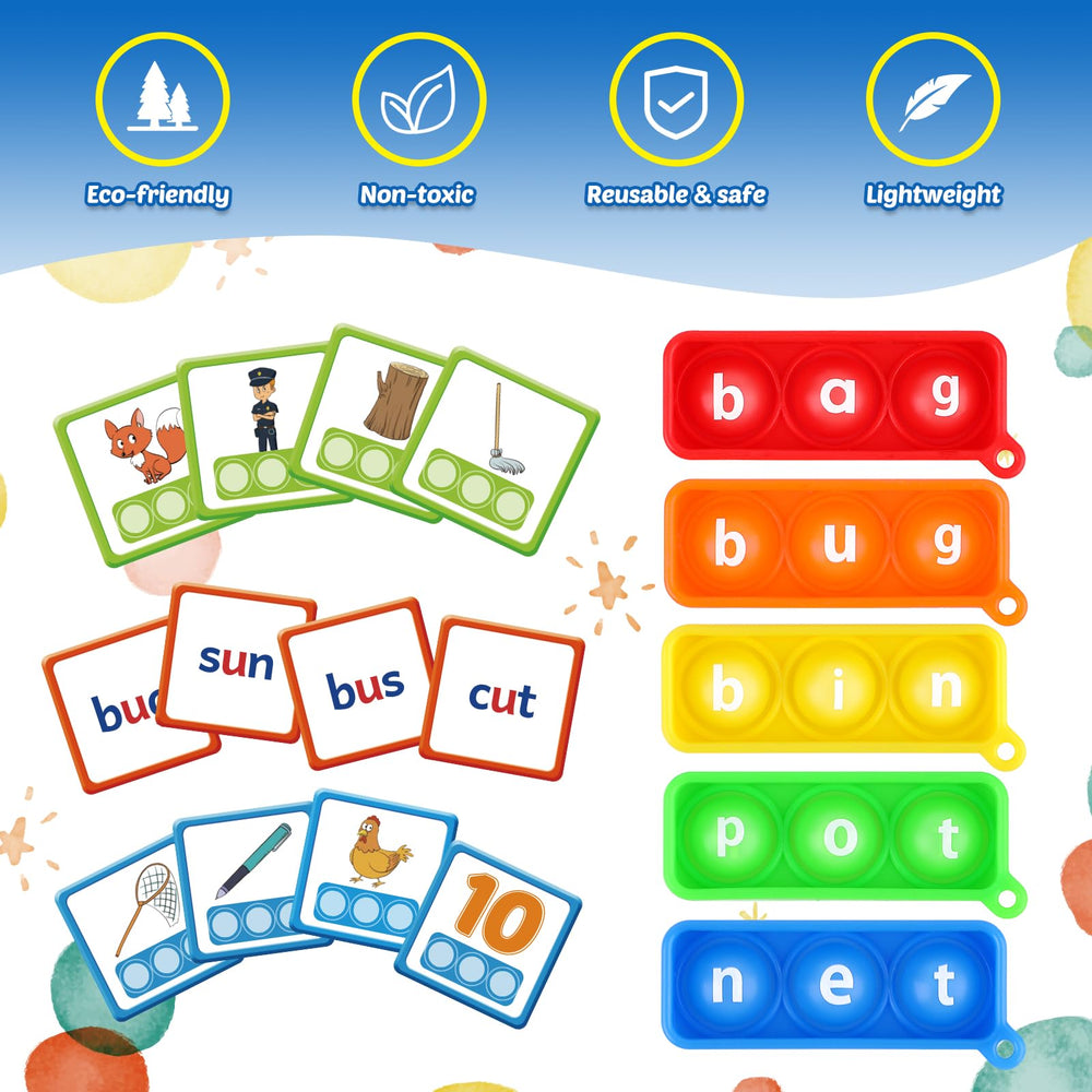 Aizweb kids phonics toy portable for classroom and travel use.