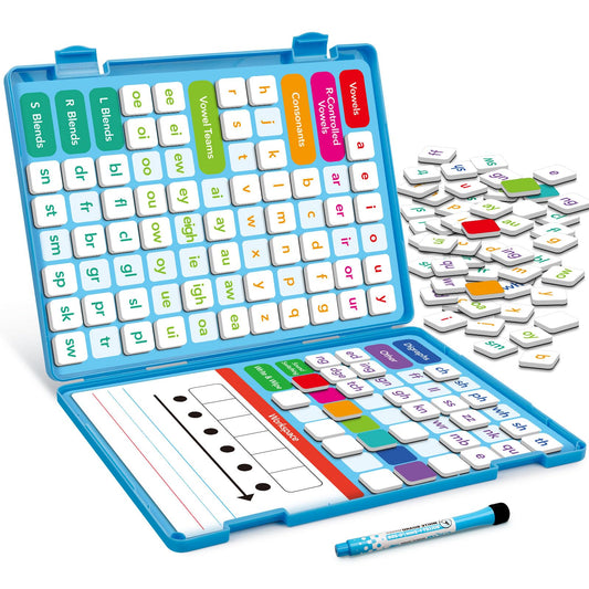 Aizweb phonics tiles 108 pieces for hands-on reading and word-building