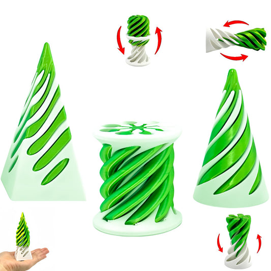 Ajitxalr impossible cone spiral toy for calming desk use and focus
