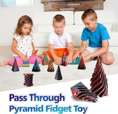 ajitxalr Impossible Pyramid Passthrough with captivating geometry for concentration.