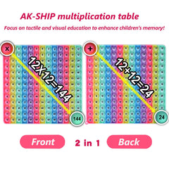 AK-SHIP bubble pop surface provides stress relief through tactile play