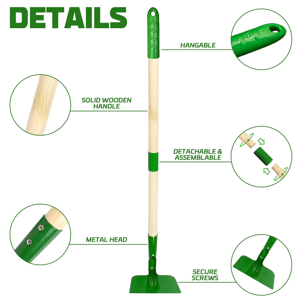 Aka Supaku leaf rake with soft grip for tidy gardens.