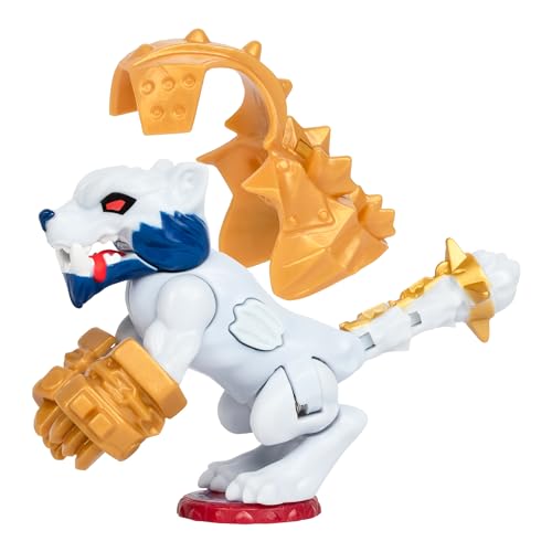 Akedo Ripclaw Alphawolf claws and jaw in sharp detail
