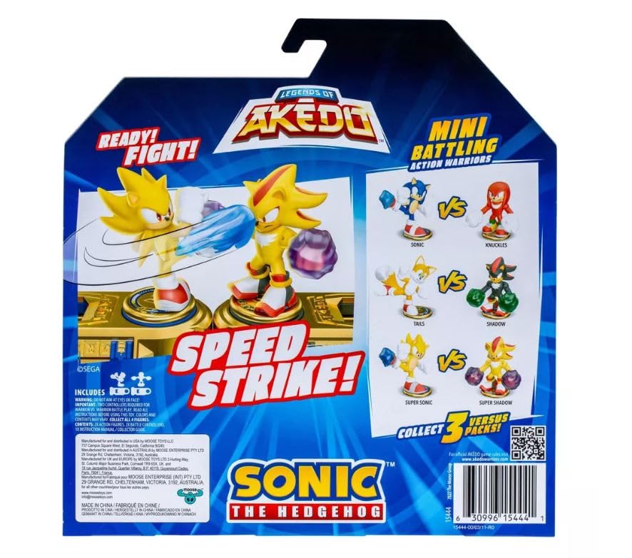 Collectible display scene featuring Sonic characters for play and display