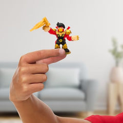 Akedo Venom Fang Ninja figure with customizable weapons for dynamic battles.