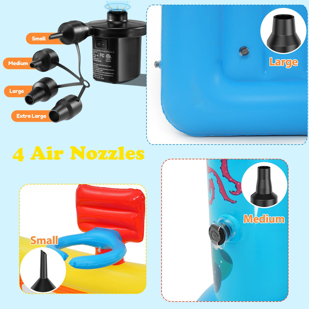 AKEYDIY bounce house for outdoor backyard family fun.