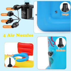 AKEYDIY bounce house for outdoor backyard family fun.