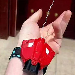 Silk rope of the AKLOPE Spider Web Launcher ready for smooth launches