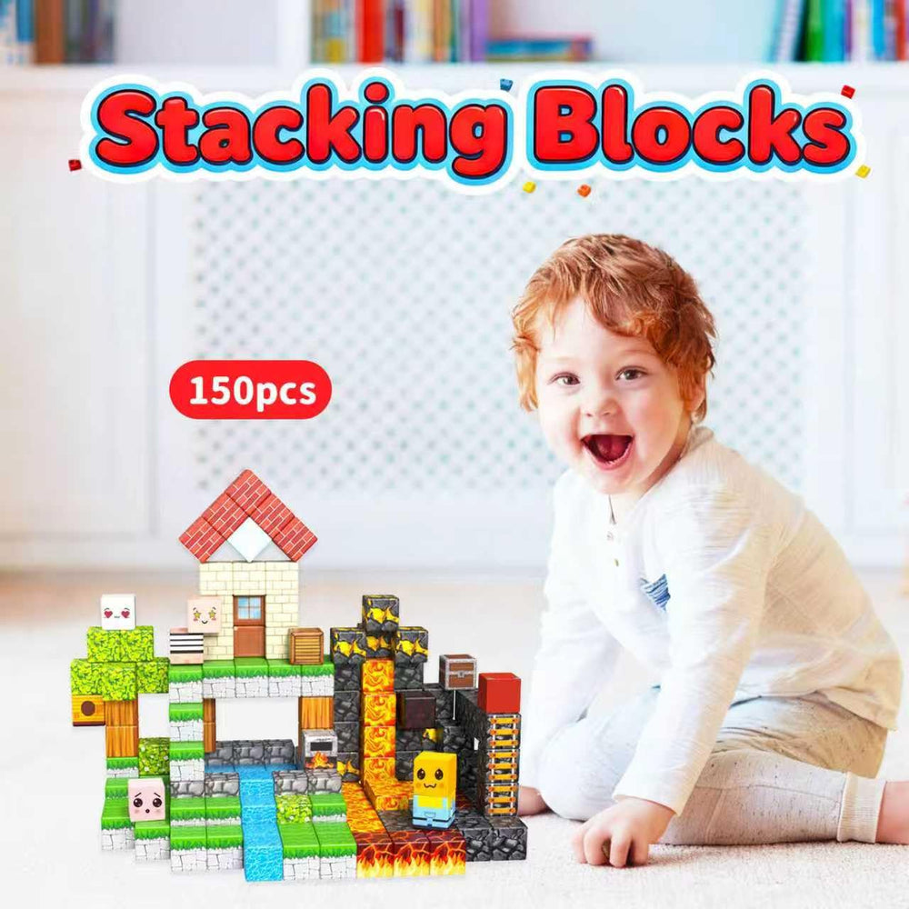 AKUTAIN safe durable blocks feature smooth edges for worry-free play.