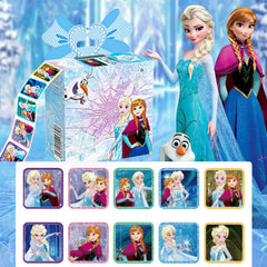 ALABOW cartoon princess stickers in 1.5-inch size for clear decoration.