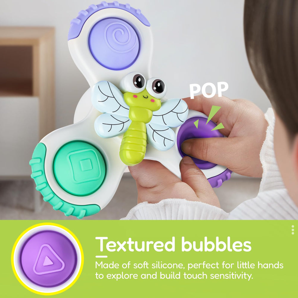 ALASOU compact travel-toy spinner ideal for families on the go.