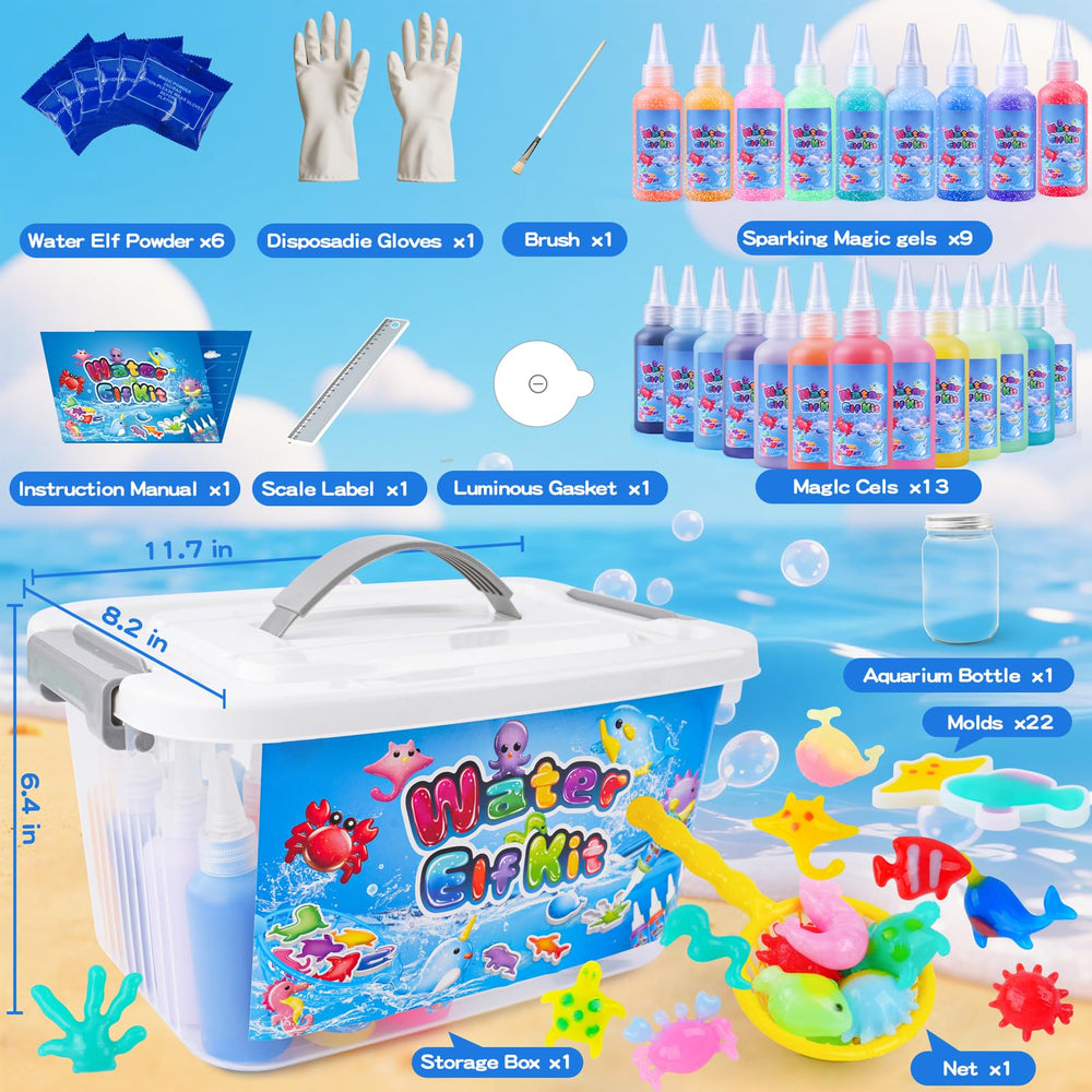Albxiu kid crafting kit doubles as party favors.