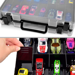 ALCYON clear display view showing toys at a glance