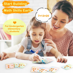 Alened cards with binding rings for easy organization and portability.
