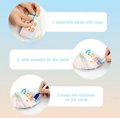 Alened flash cards ideal for homeschool and classroom use.