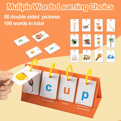 Alened Phonics cards ring system—easy to flip and organize for group work.