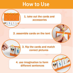Alened Phonics flash cards are ring-removable for flexible sequencing and focused activities.