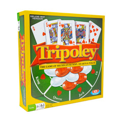 Alex Toys Tripoley Deluxe mat provides a stable play surface for chips and cards.