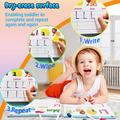 ALIANFLY colorful Montessori-style illustrations support cognitive development