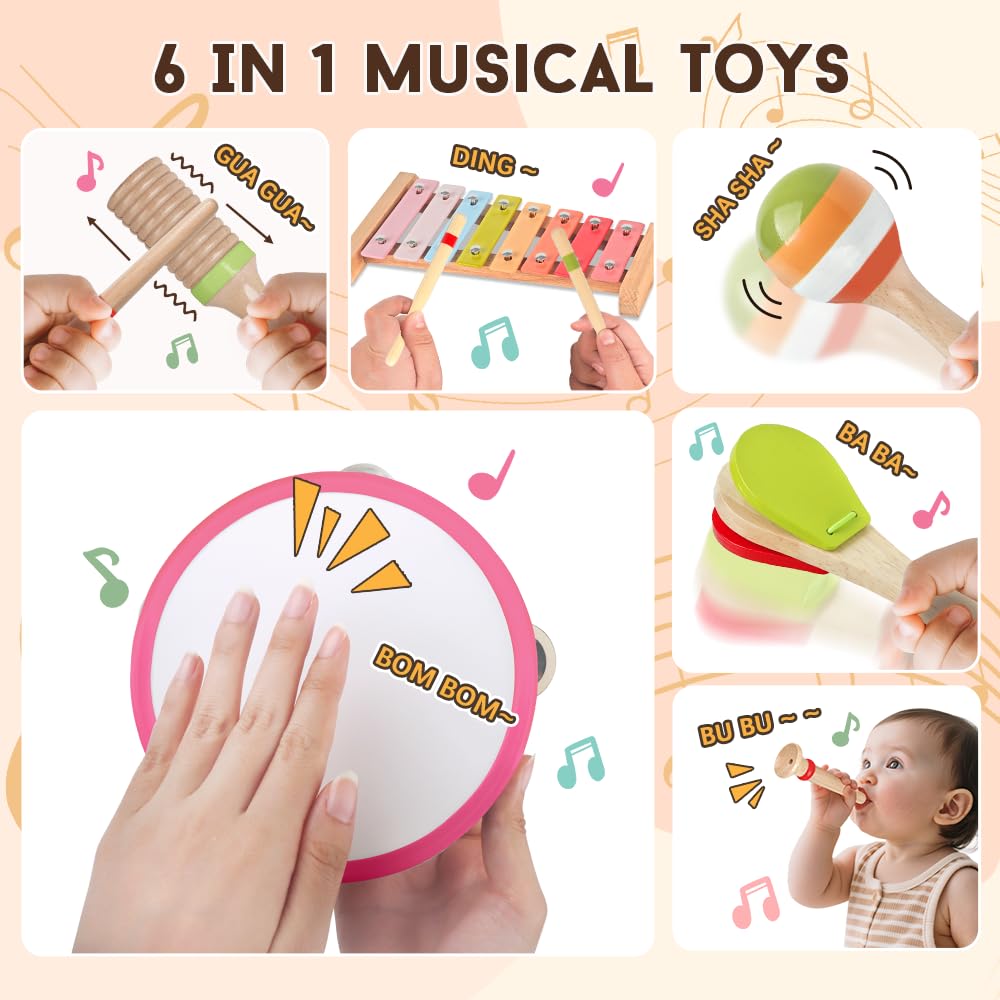 Aliex girls Montessori set in neutral tones nursery decor and learning