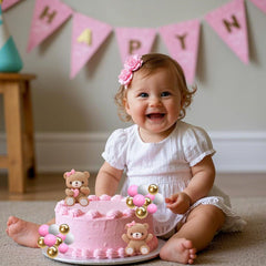 ALISSAR bear-theme gifts convey blessings to expecting parents through charming decor