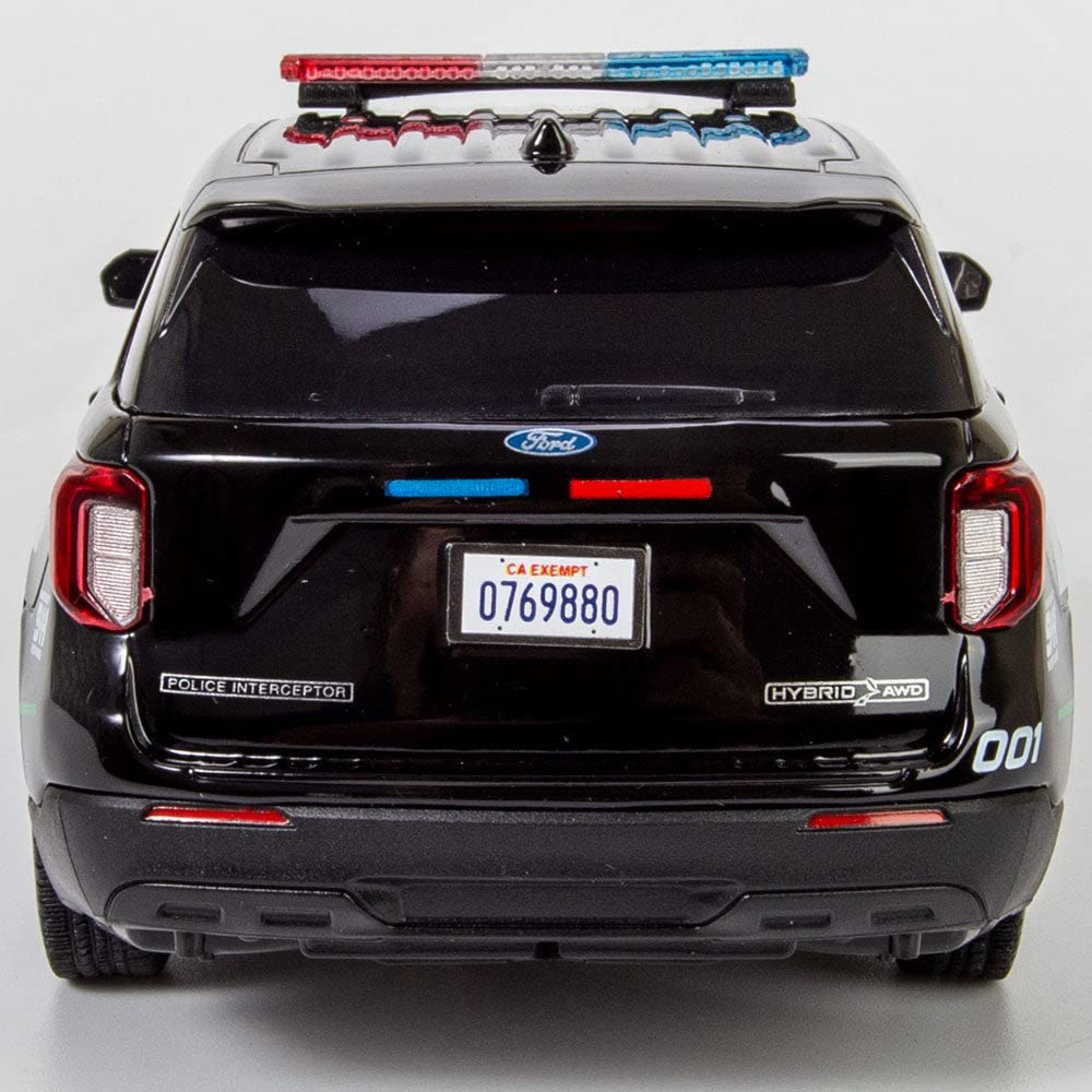 All Star Toys Explorer Police Interceptor decals close up shows credible branding