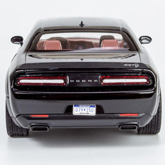 All Star Toys Challenger SRT Hellcat Widebody black rims with red caliper accents.