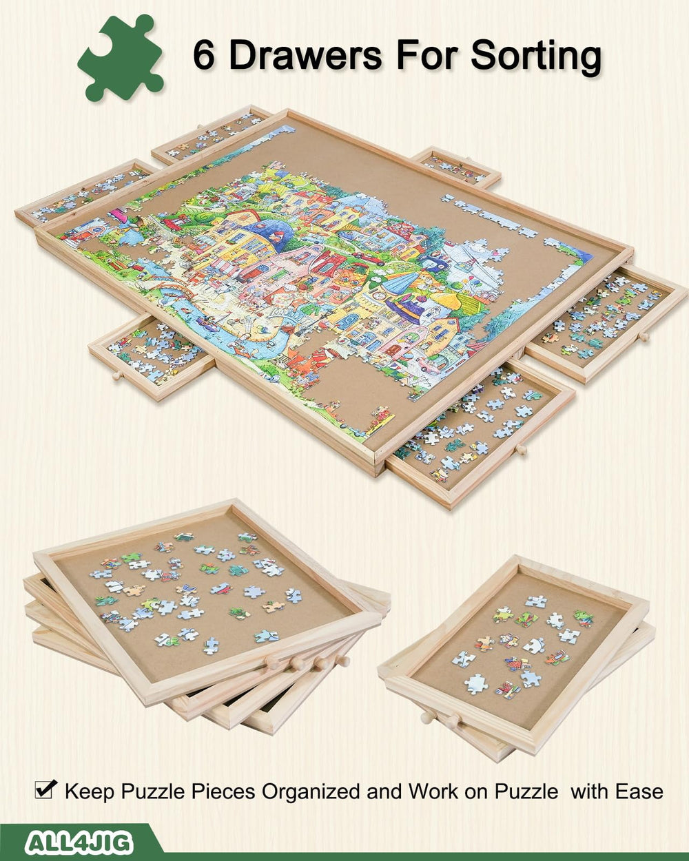 ALL4JIG drawer handles provide easy opening during use