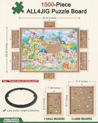 ALL4JIG lazy-susan rotation enables easy piece access