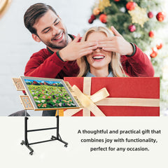 ALL4JIG puzzle table easy assembly for quick setup.