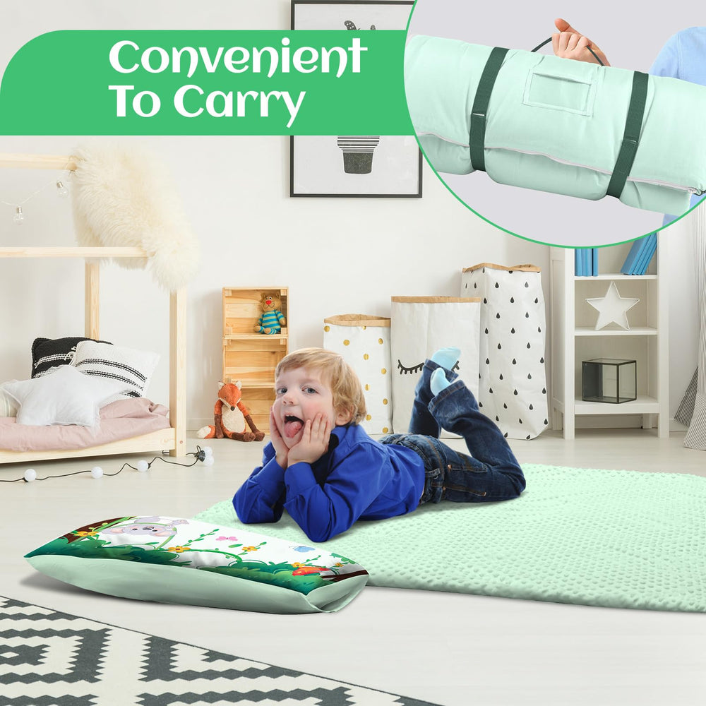 Alldomess roll-up design with Velcro straps for portable storage
