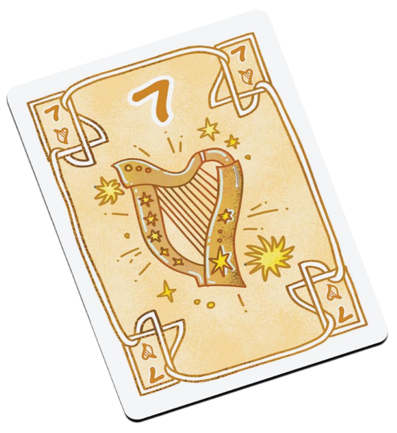 Allplay Fairy Party Card Game scoring card, simplified points without tokens