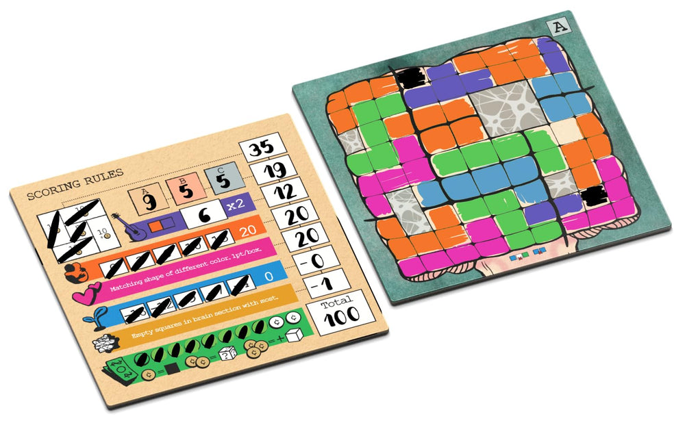 Allplay Mind Space box and components fit compactly for travel play.