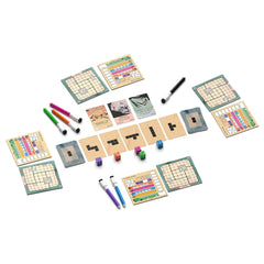 Allplay Mind Space public goal cards encourage strategic collaboration.