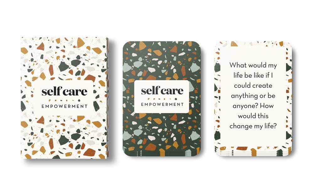 Allura & Arcia empowerment card close-up highlighting a mindfulness prompt